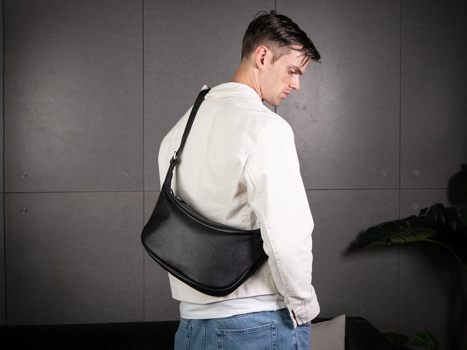 192 Essential Half Moon Bag - Image 4