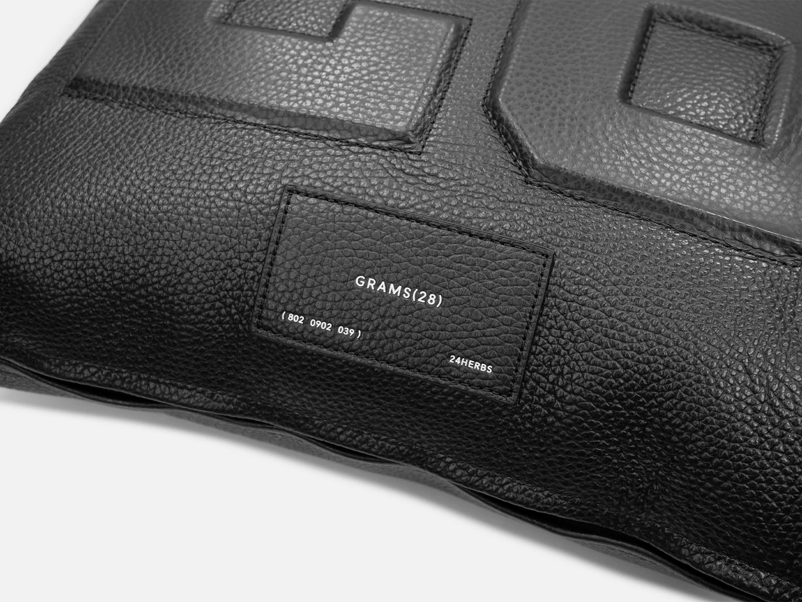 24HERBS 802 Pebbled Leather Cushion - Image 7