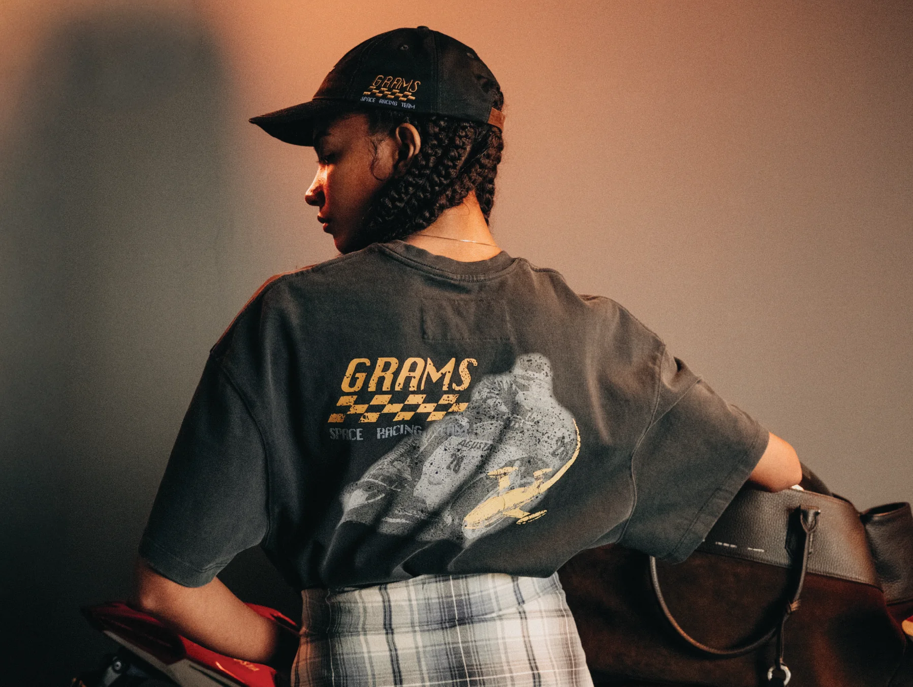 MV Agusta x GRAMS28 Sun Faded Tee - Image 4