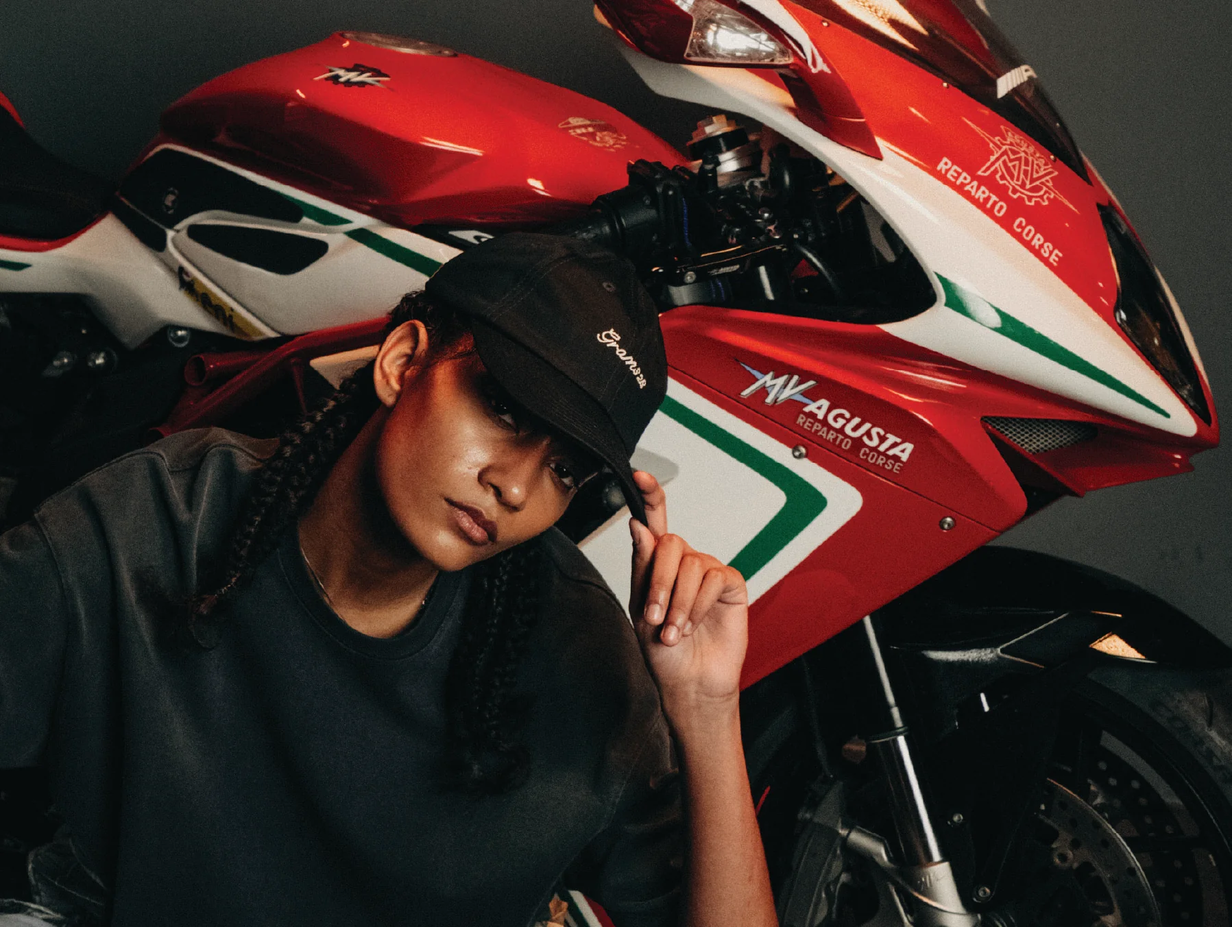 MV Agusta x GRAMS28 Racing Cap - Image 3